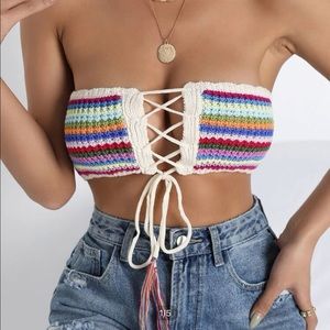 crotchet tube top!